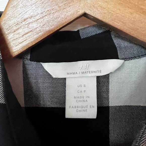 H&M black & white shirt dress size S - Picture 4 of 4